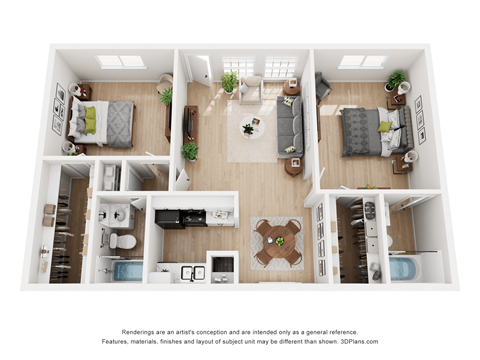 a 1 bedroom floorplan is shown in this image